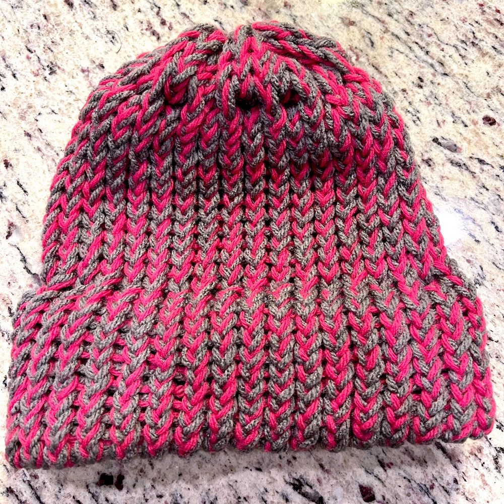 Cute knit hat. NOT FOR SALE